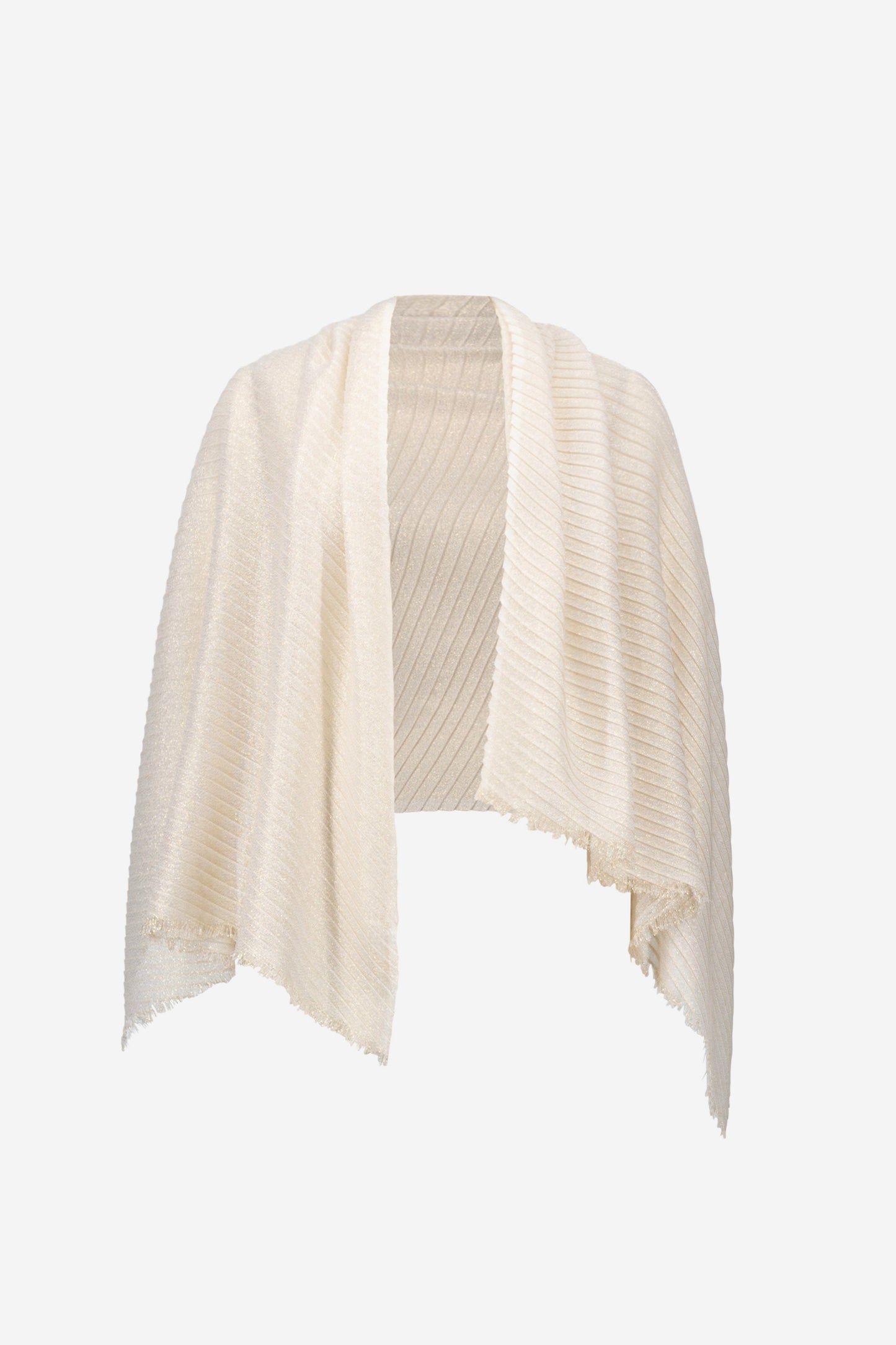 Pleated Rectangular Scarf