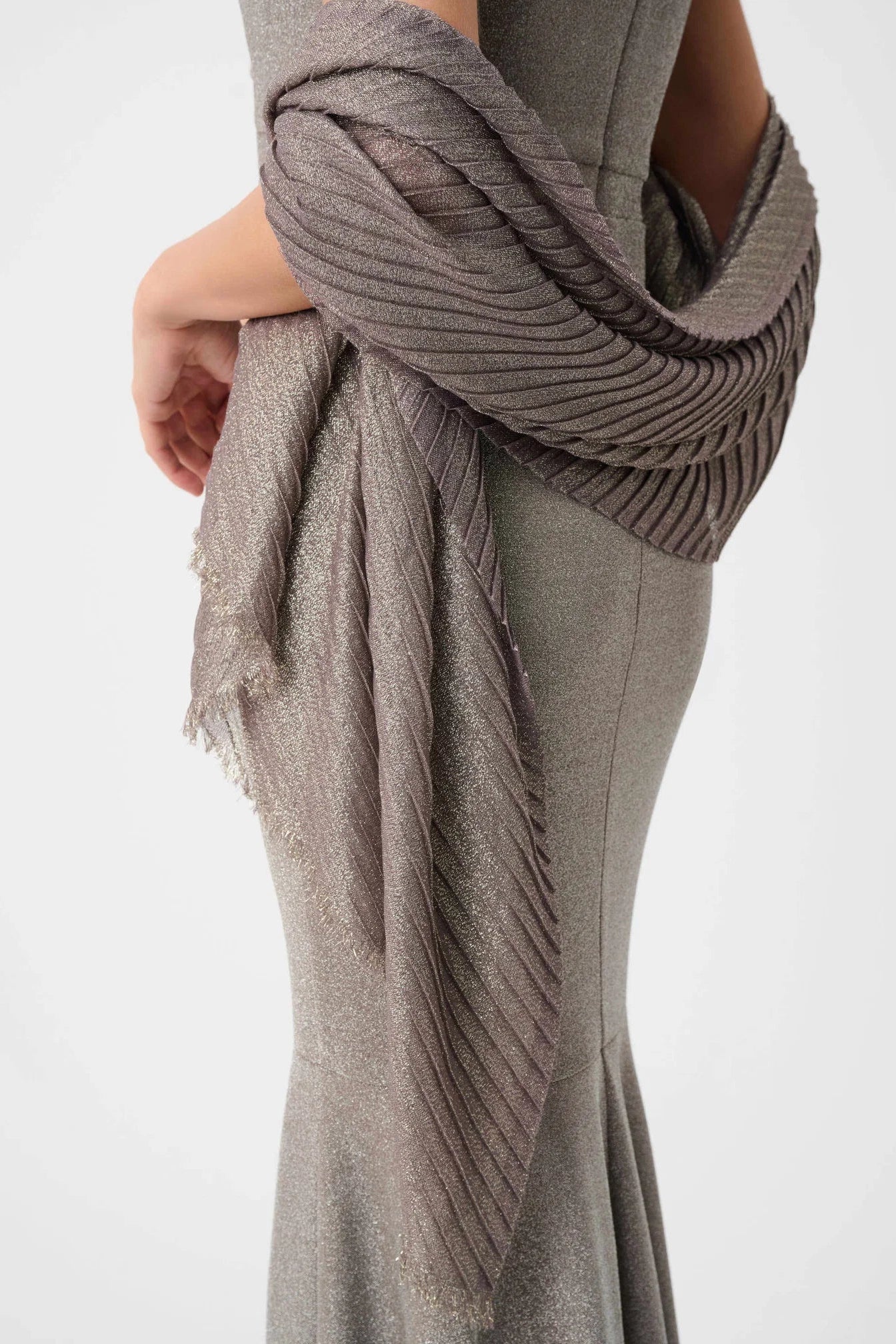 Platinum Shimmer Scarf