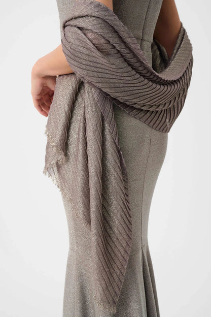 Platinum Shimmer Scarf