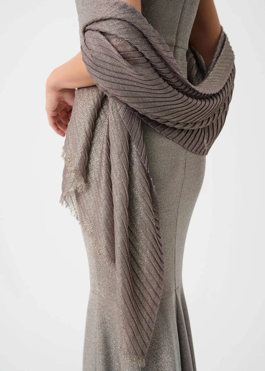 Platinum Shimmer Scarf