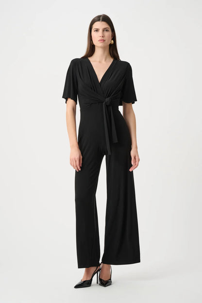 Silky Knit Wide Leg Jumpsuit (Size 2-20)