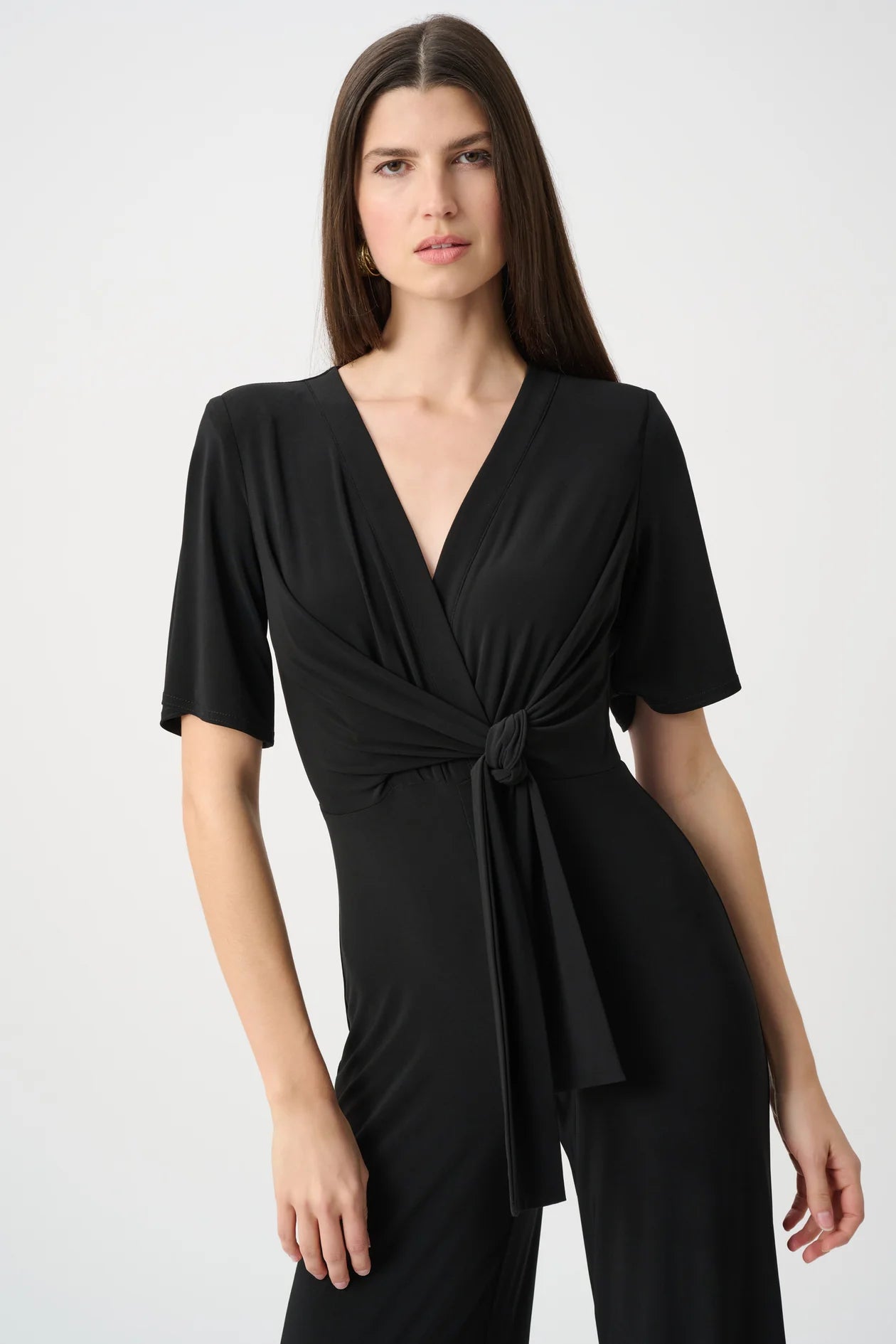 Silky Knit Wide Leg Jumpsuit (Size 2-20)