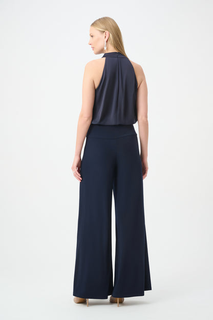 Satin Halter Jumpsuit (Size 2-22)