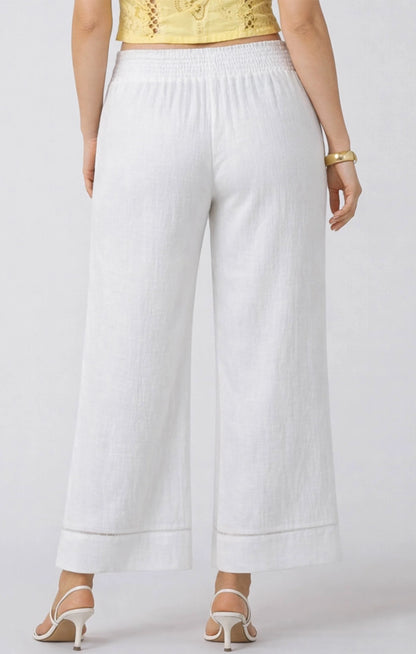 CURVE Gauze Wide Leg Pant