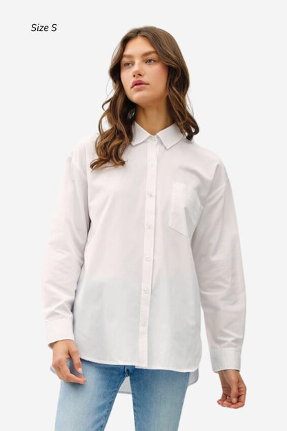 White button up shirt 