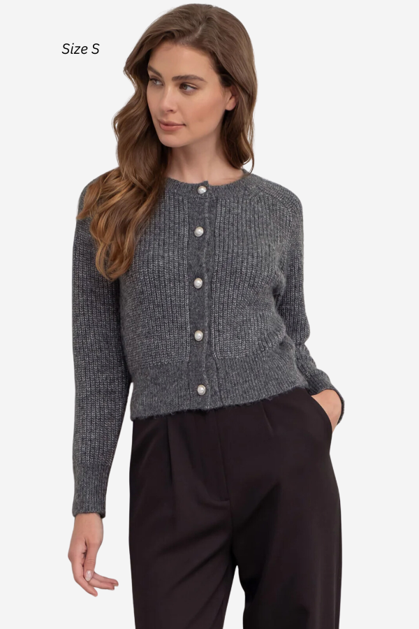 Pearl Button Cardi