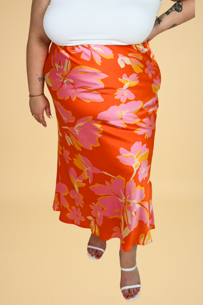 CURVE Sunburst Midi Skirt