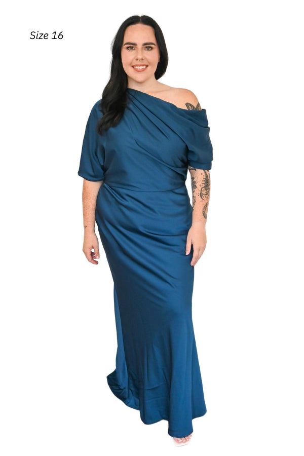 One Shoulder Trumpet Gown (6-16)