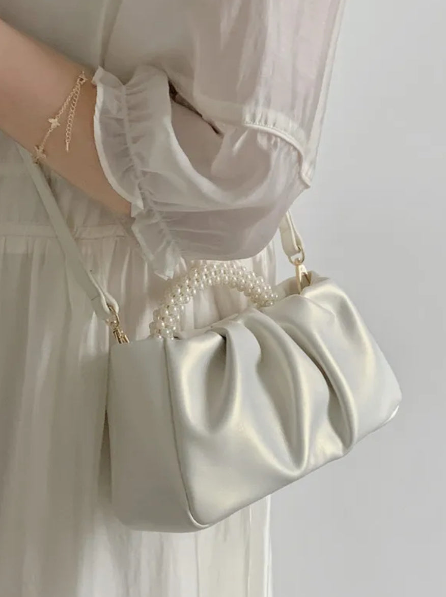 Iridescent Pearl Evening Bag