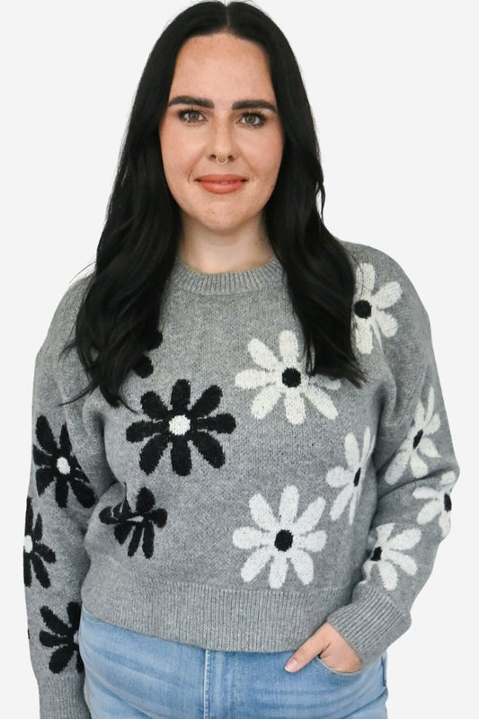 Severine Floral Sweater