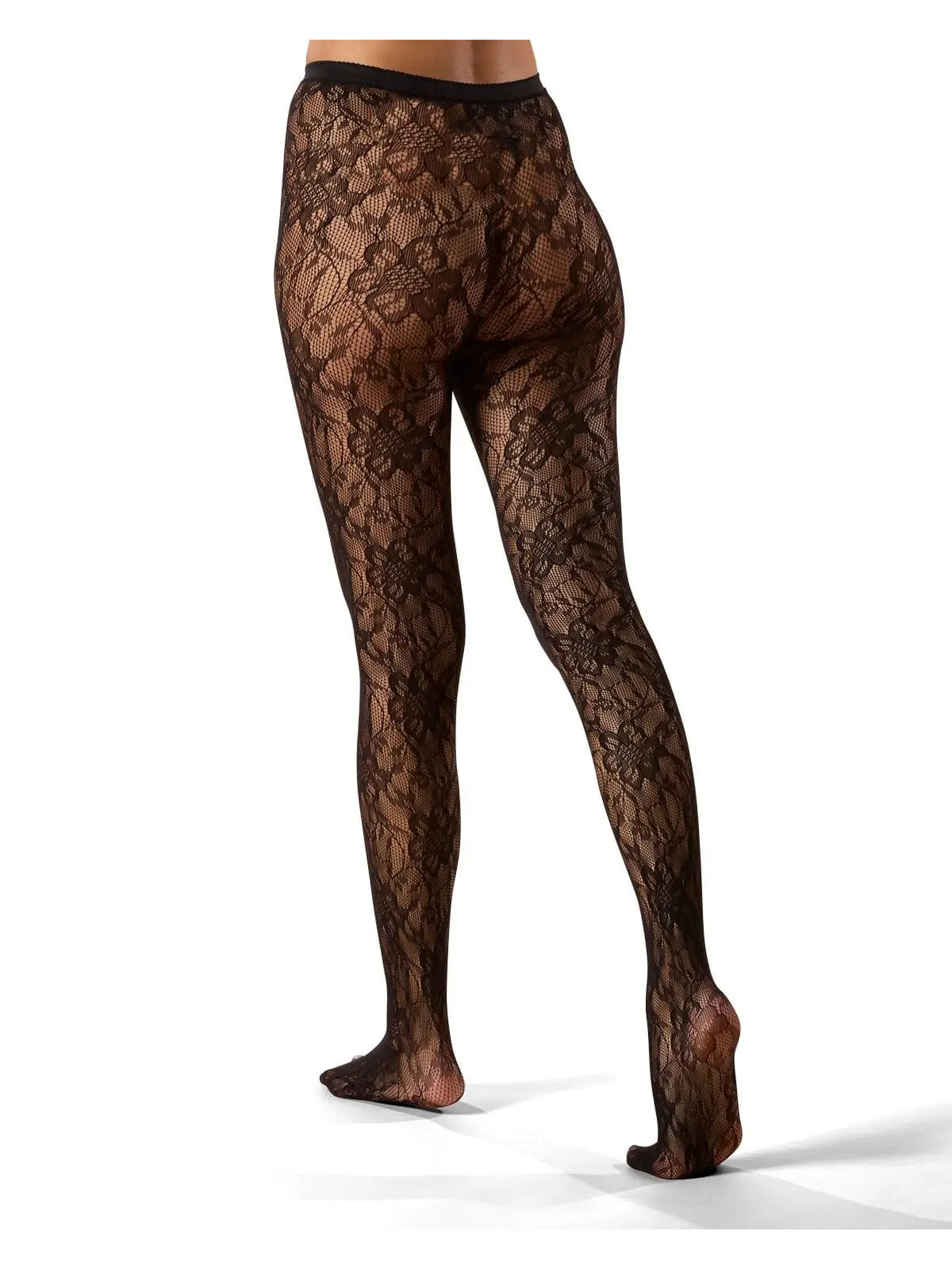 Floral Lace Pantyhose