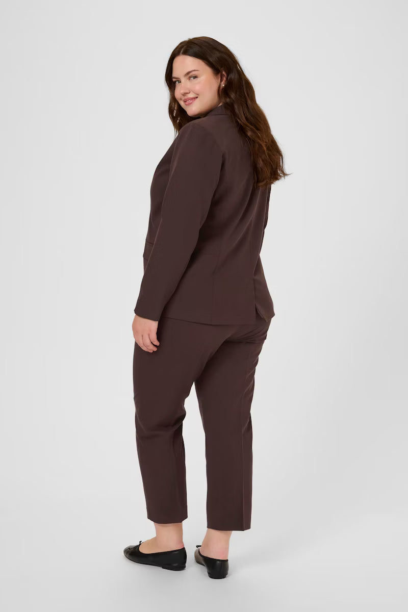 CURVE Sakira Chocolate Blazer