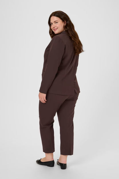 CURVE Sakira Chocolate Blazer