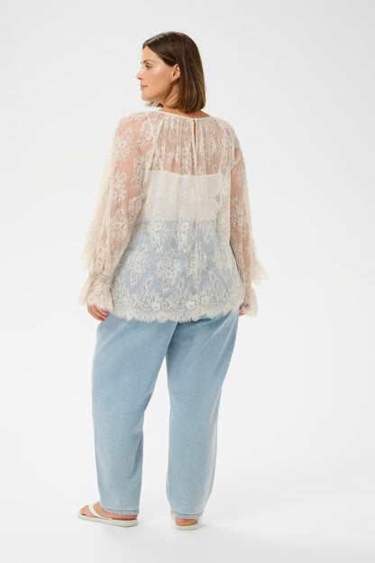 CURVE Amalie Lace blouse