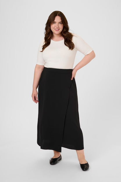 CURVE Ellis Faux Wrap Skirt
