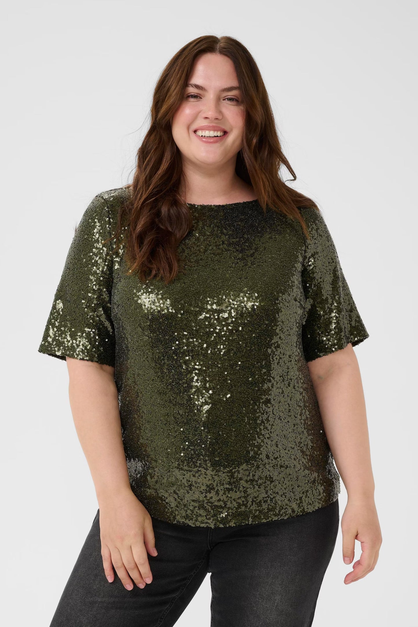 CURVE Sequin Top