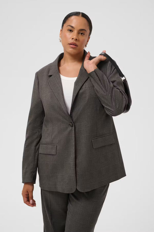 CURVE Lenoma Plaid Blazer
