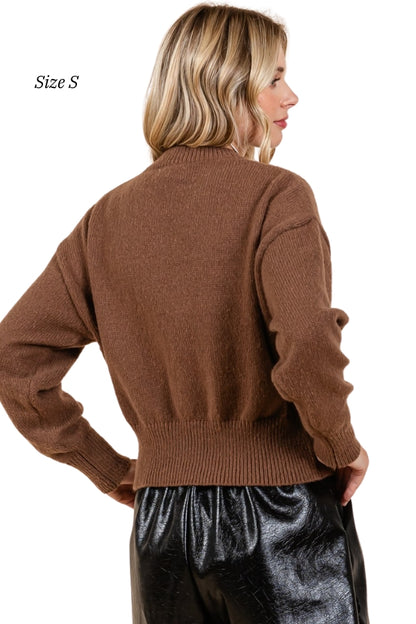 Holly Pullover Sweater (S-3X)