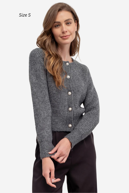 Pearl Button Cardi