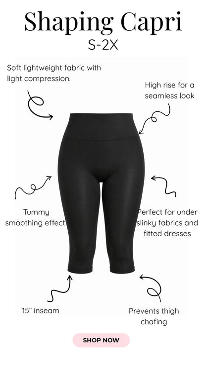 Anti-Chafing Capri (S-3X)