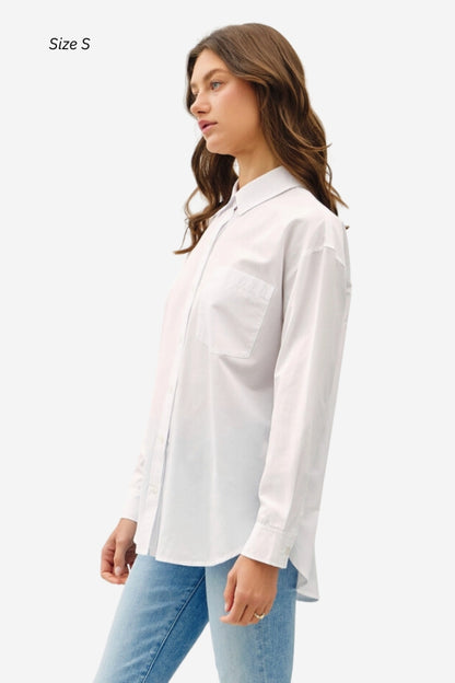 White button up shirt 