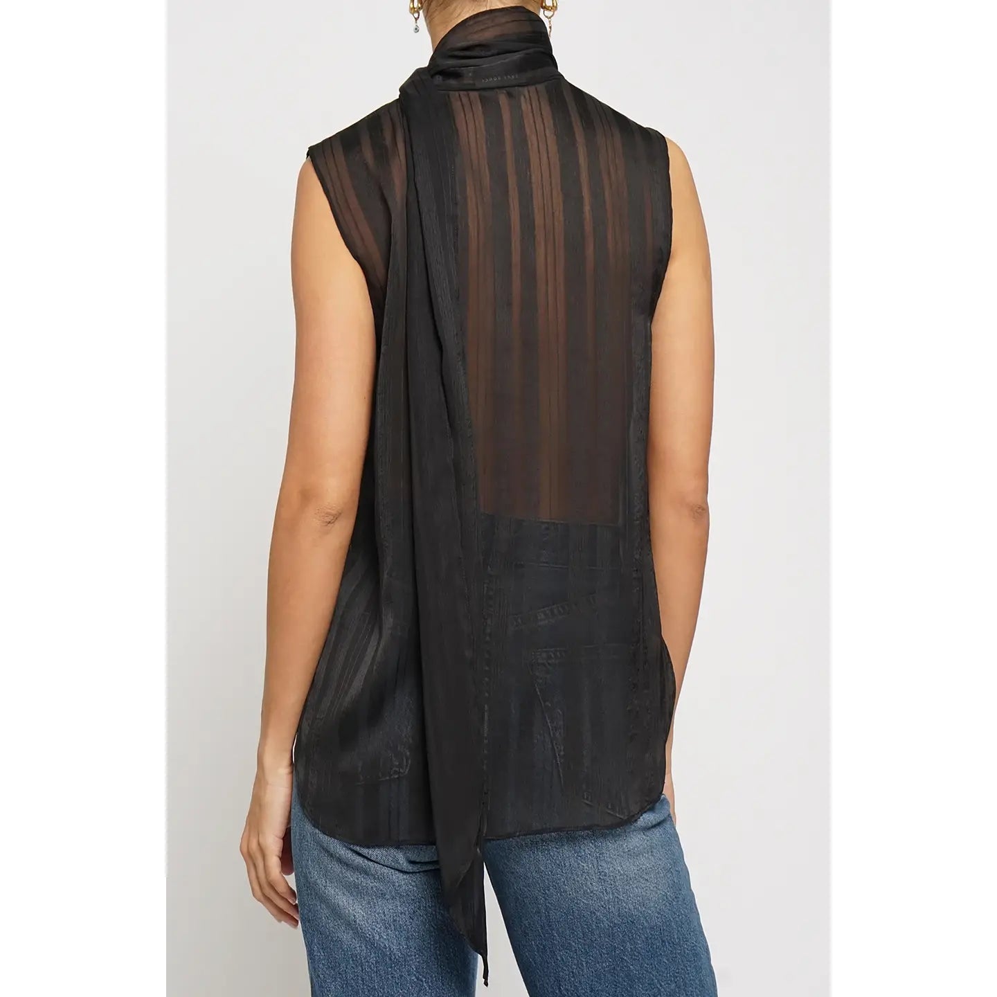 Sheer tank, Going out top, date night top, Sleeveless blouse, tank for under blazer
