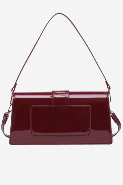 Violet Patent Handbag