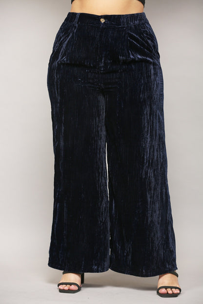 CURVE Textured Wide Leg Pant