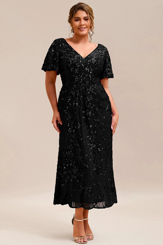 Sequin Midi Dress (4-24)