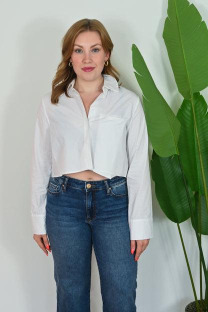 Honey Cropped Shirt