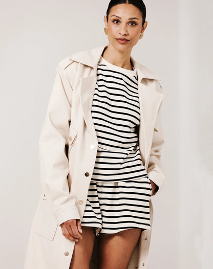 Brunette Striped Top (XS-3X)