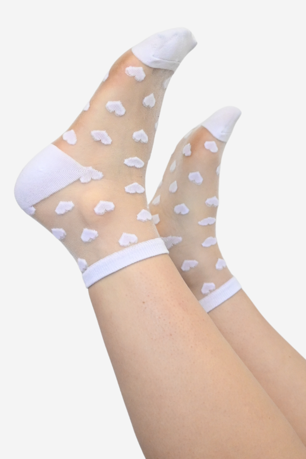 Sheer Heart Socks