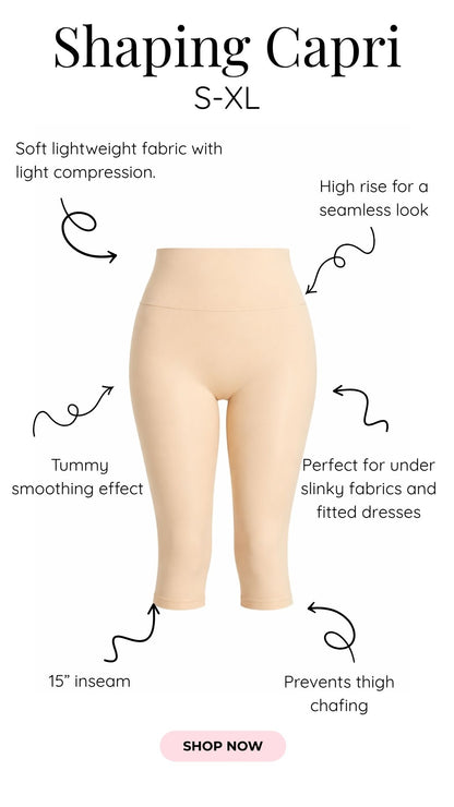Anti-Chafing Capri (S-3X)