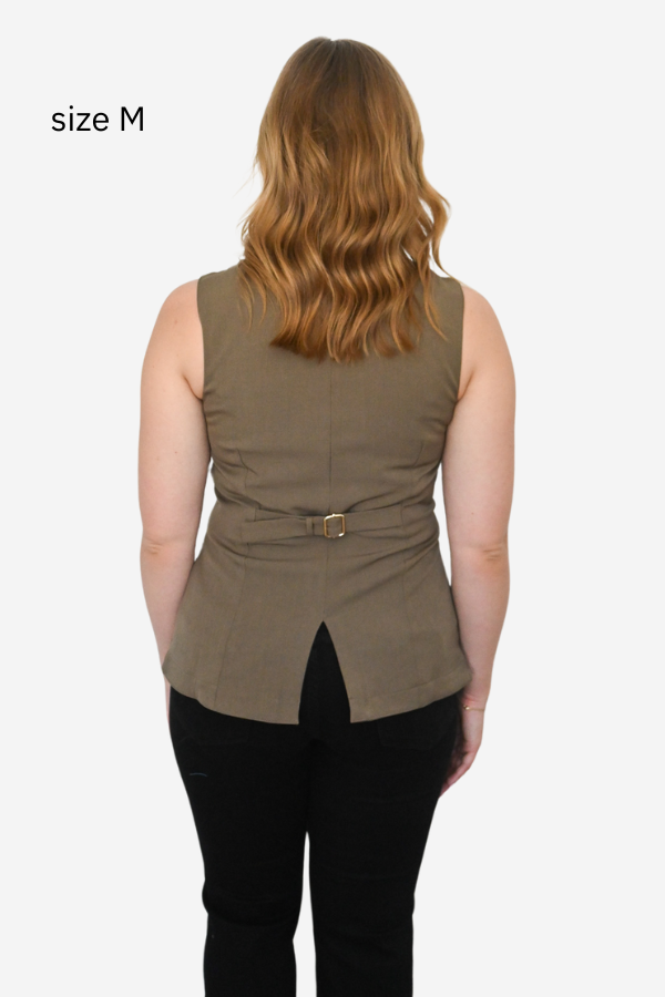 Button Front Vest