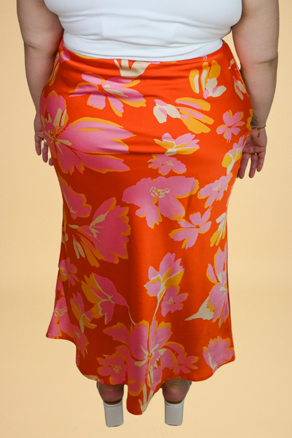 CURVE Sunburst Midi Skirt