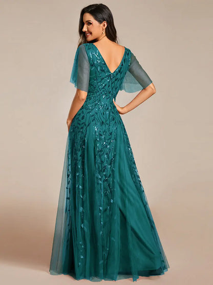 Sequin Evening Gown (2-24)