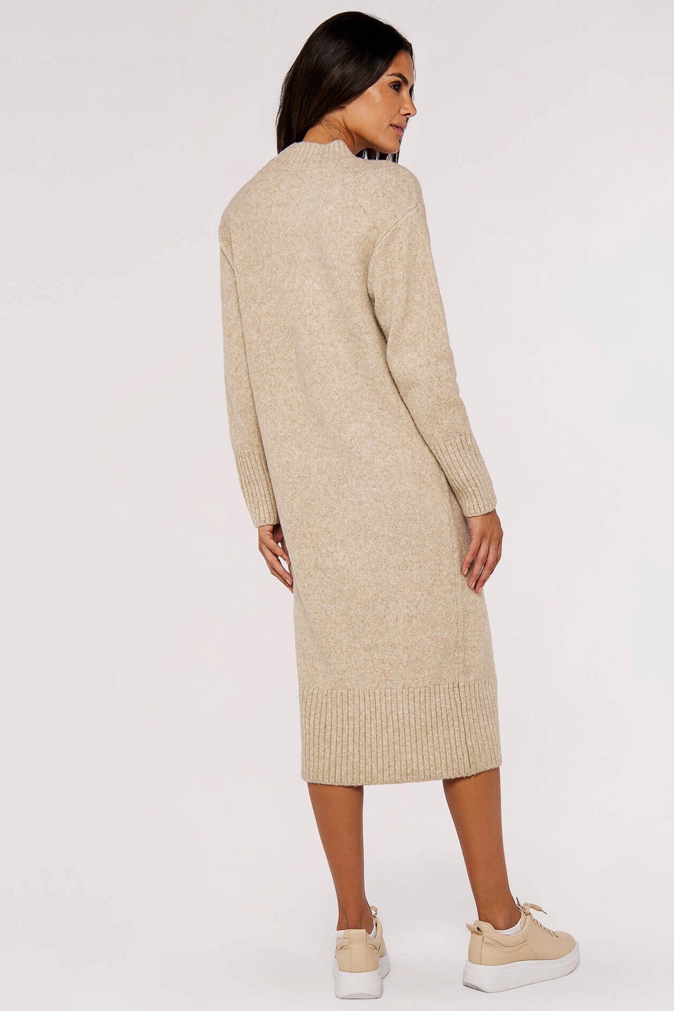 Cozy sweater shop dress