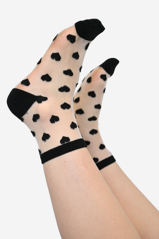 Sheer Heart Socks