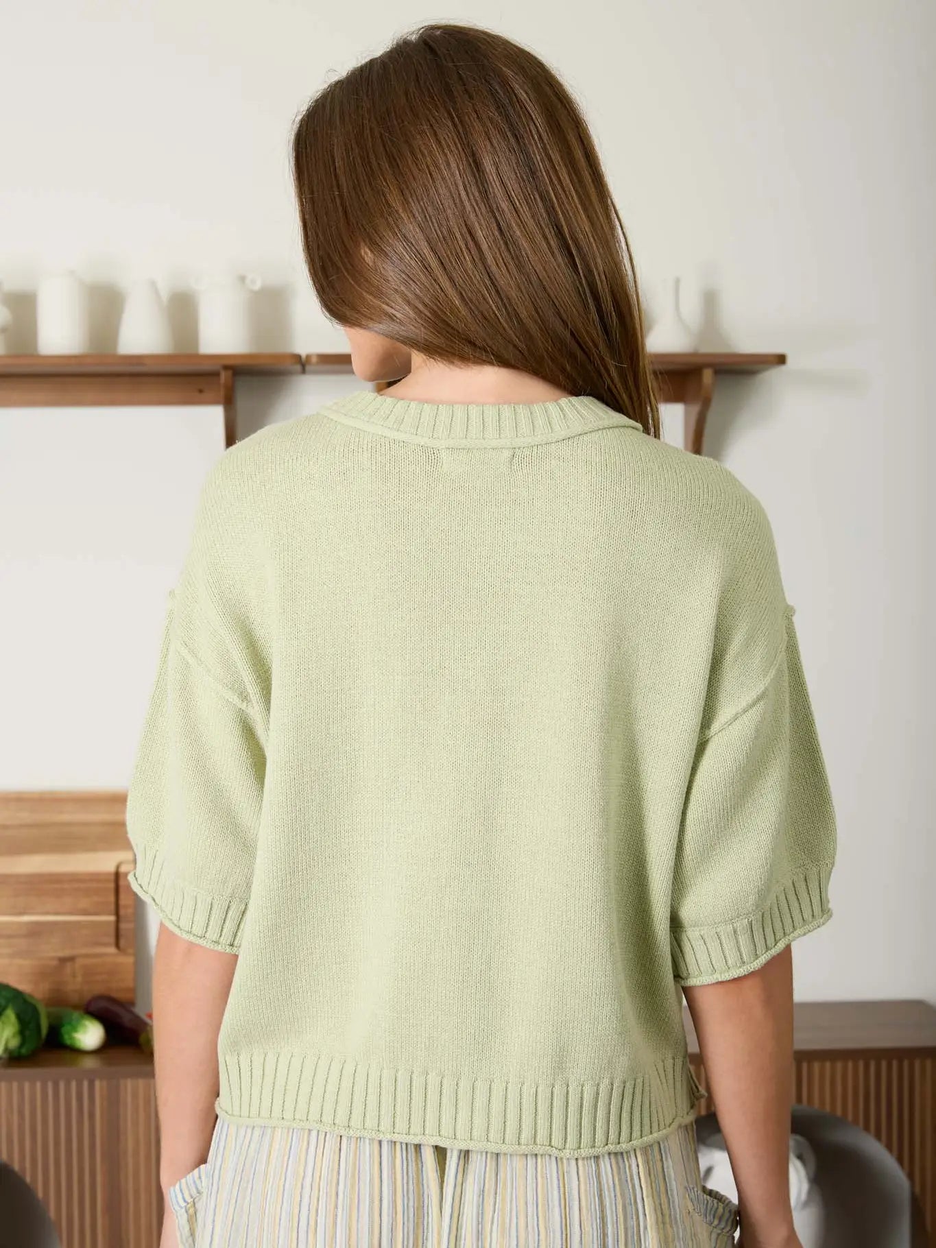 Sage Summer Sweater