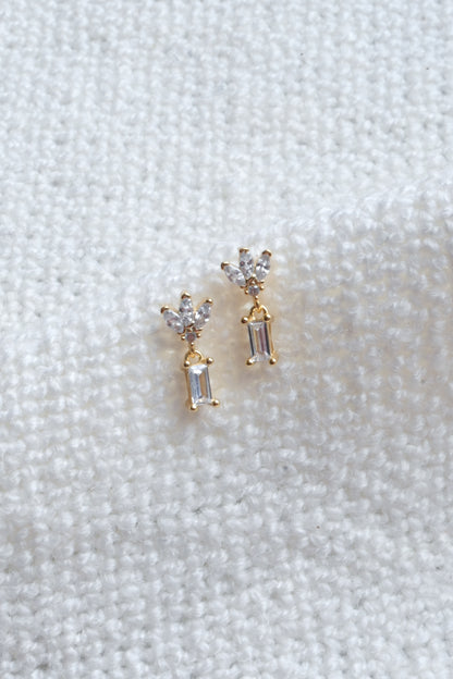 Mini Crystal Drop Earring