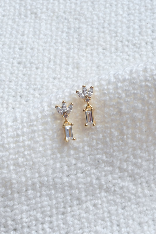 Mini Crystal Drop Earring