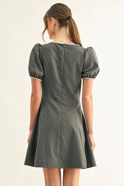 Betsy Polka Dot Mini Dress (S-XXL)