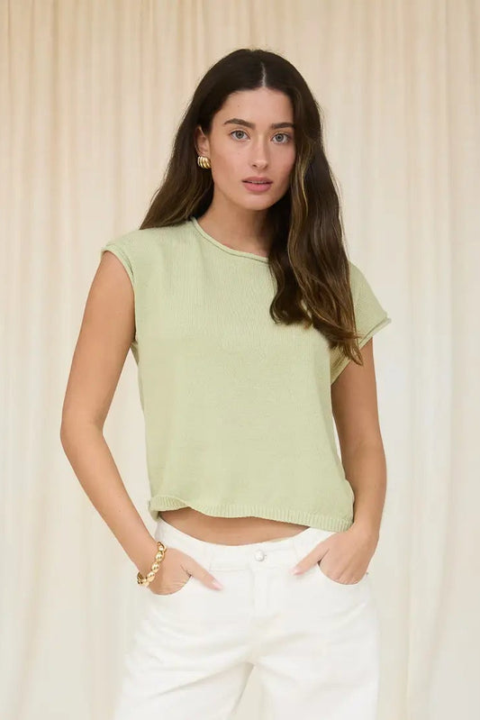 Knit Sleeveless Sweater