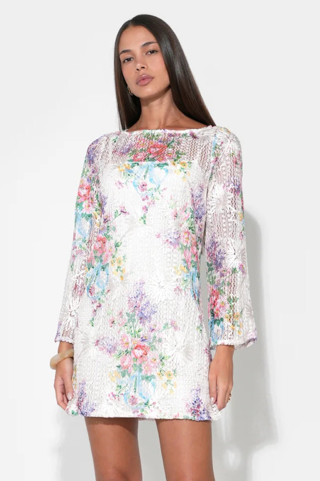 Bella Long Sleeve Mini Dress