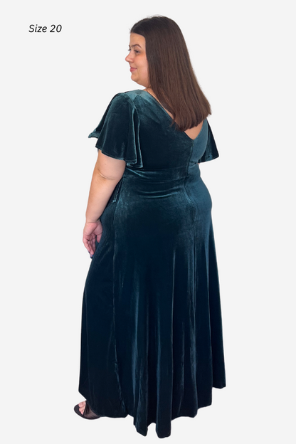 CURVE Velvet Evening Dress