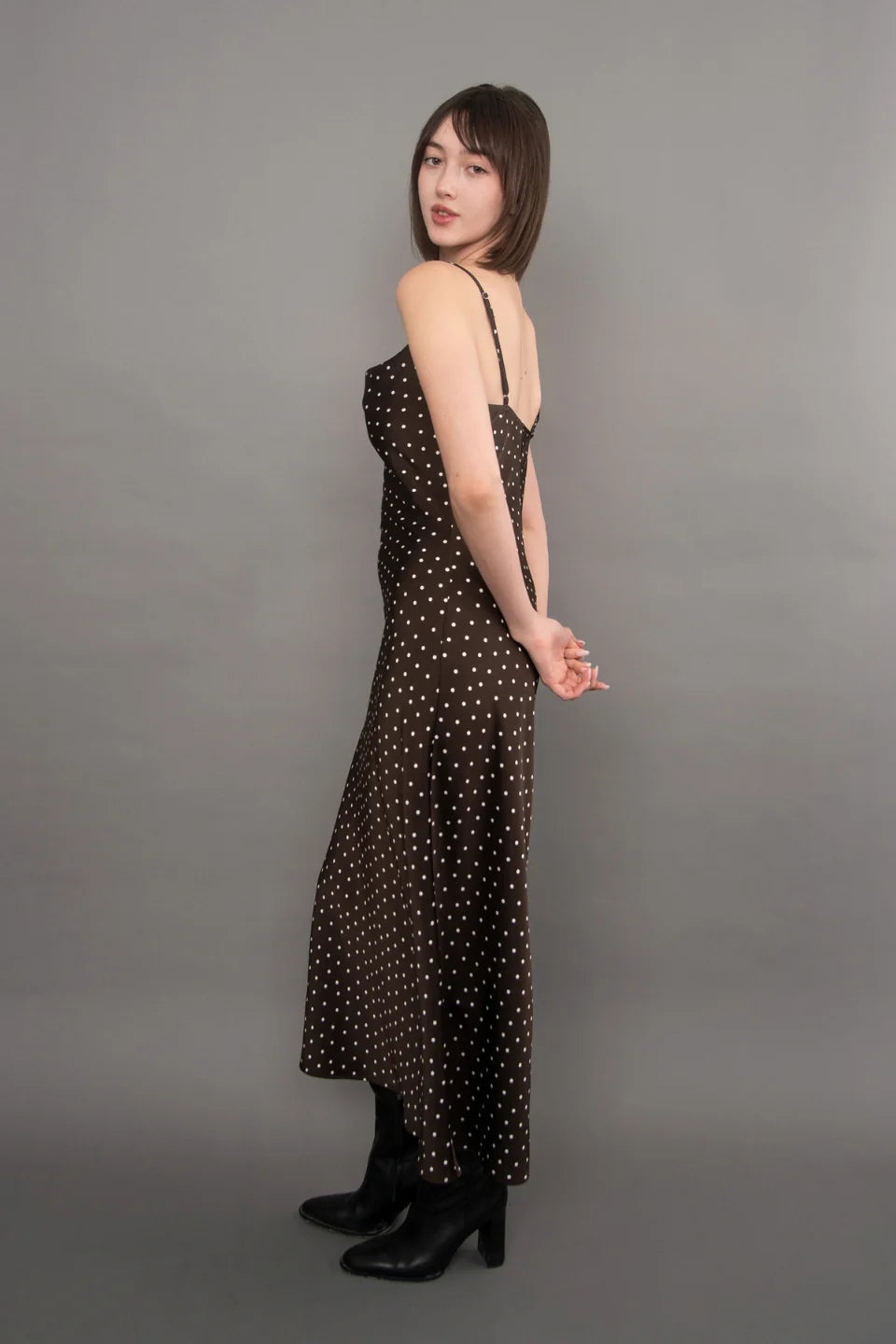 Polka Dot Slip Dress