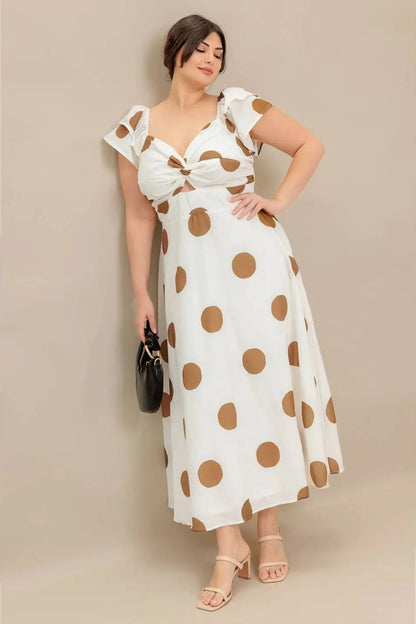 Flying tomato plus size polka dot dress 

Plus size dress winnipeg 