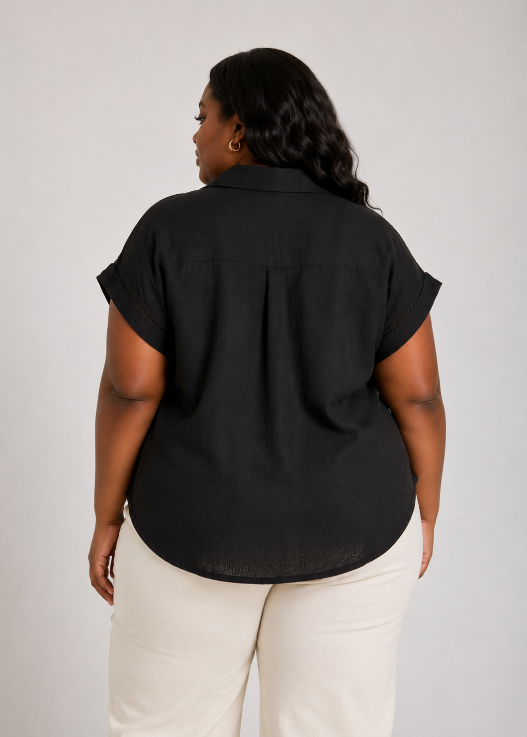 CURVE  Linen Top