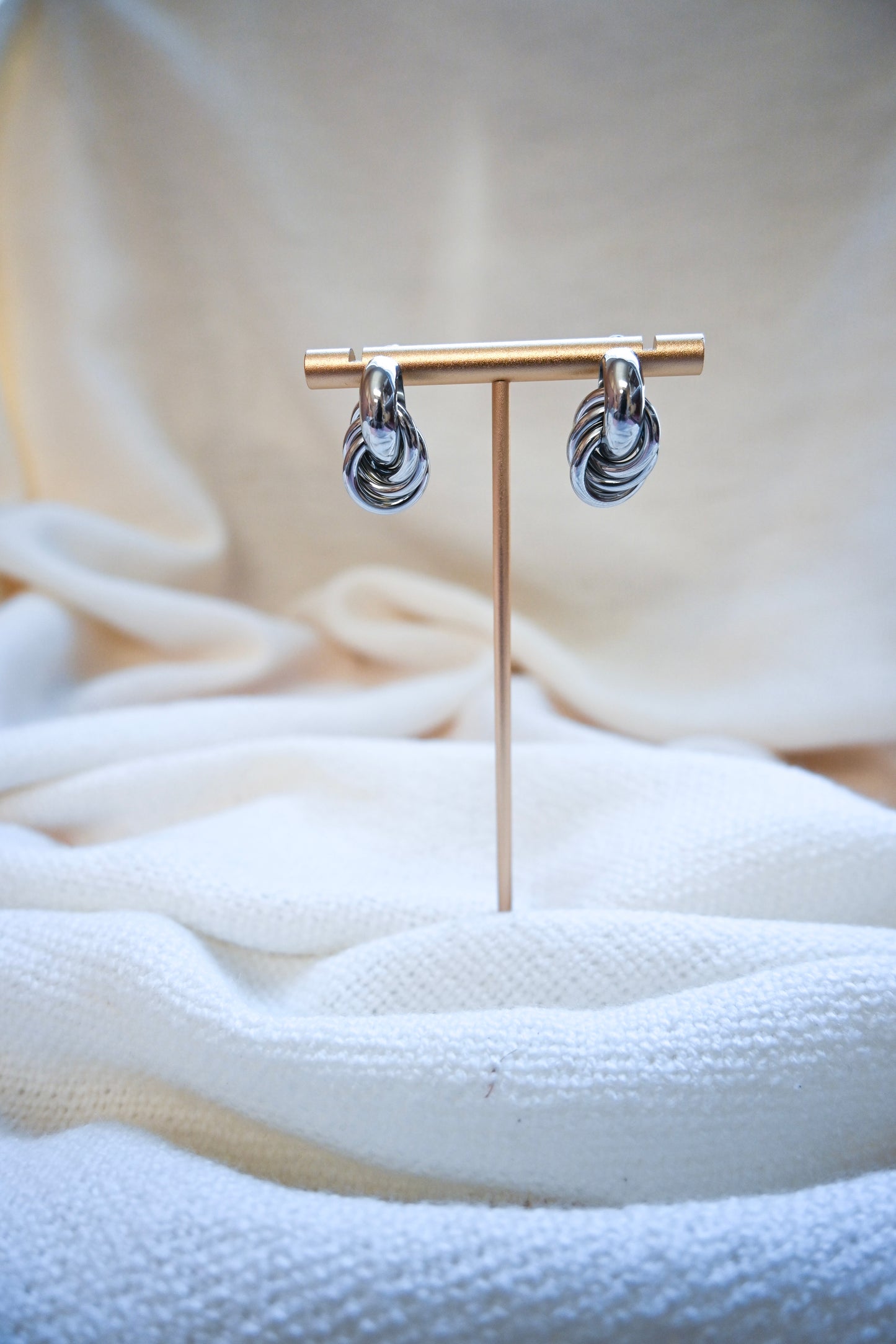Twisted Multi Layer Earring