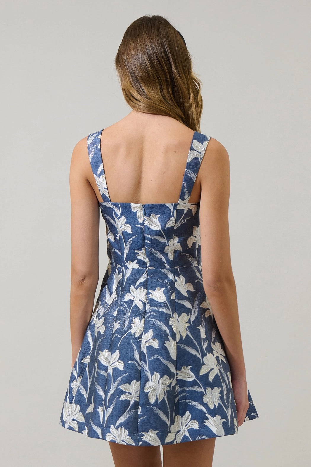 Blakely Jacquard Mini Dress